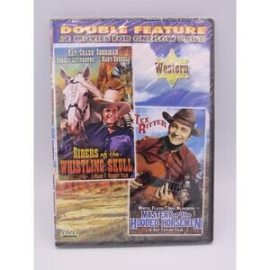 NEW Sealed Riders of the Whistling Skull & Mystery of the Hooded Horsemen DVD